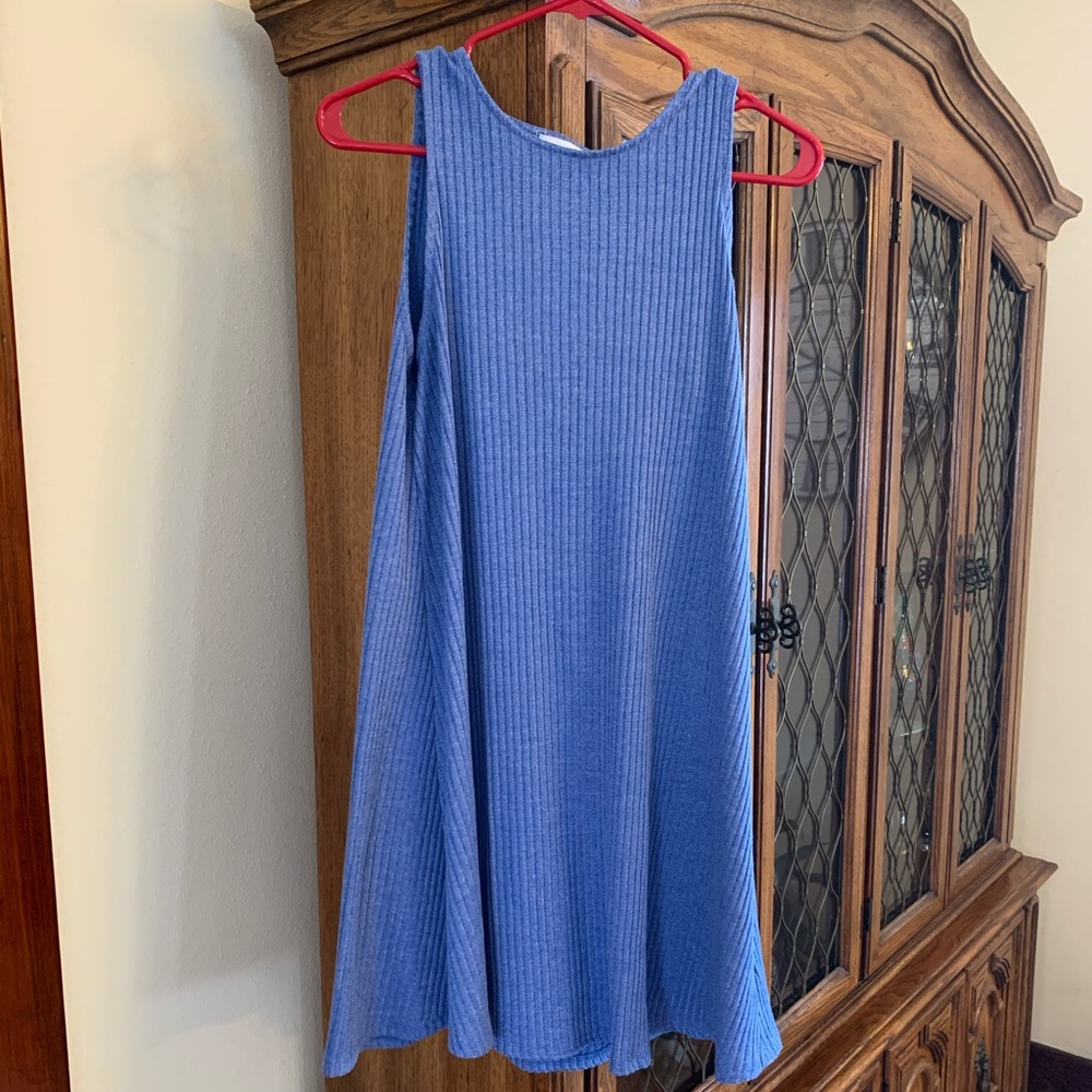 Blue dress
